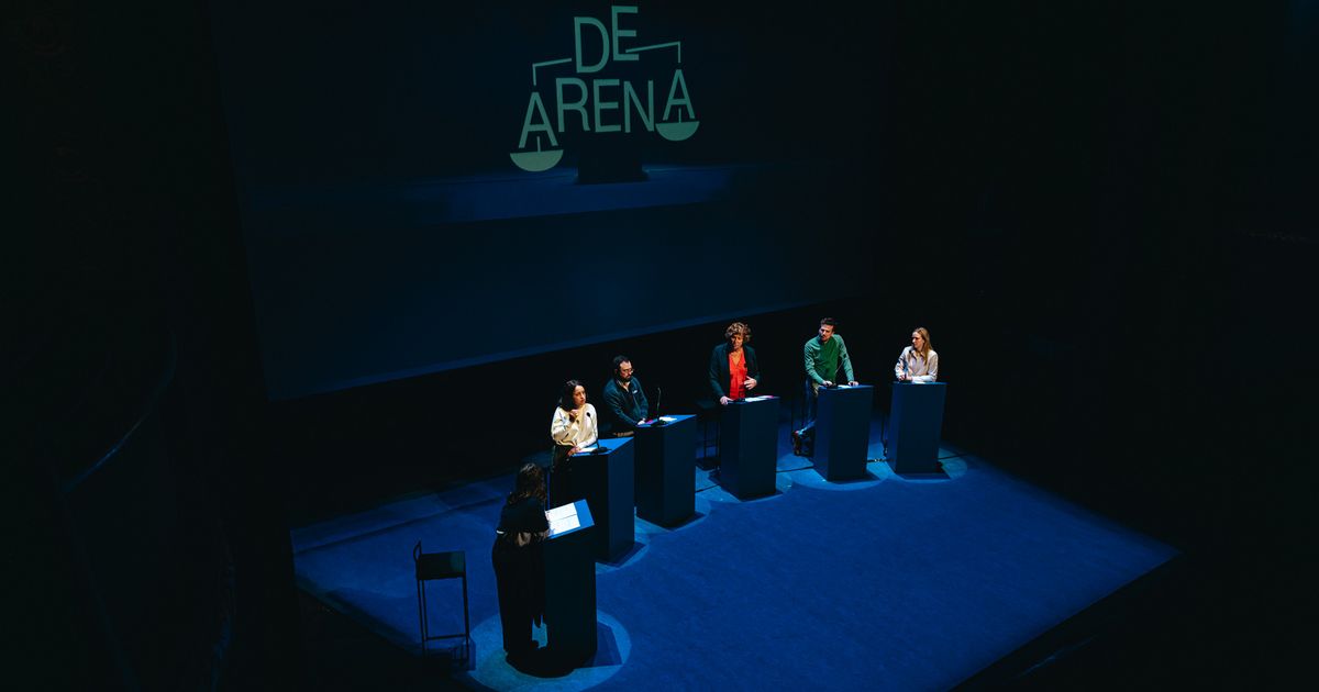 DE ARENA — denkt door